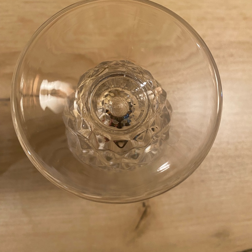 Two Vintage Fostoria Glasses, gorgeous clear Fostoria Glass here! Sold in pair! - Picture 7 of 7